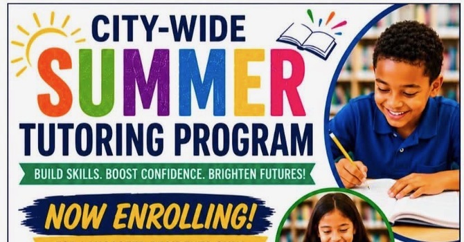 City-Wide Summer Tutoring Program image