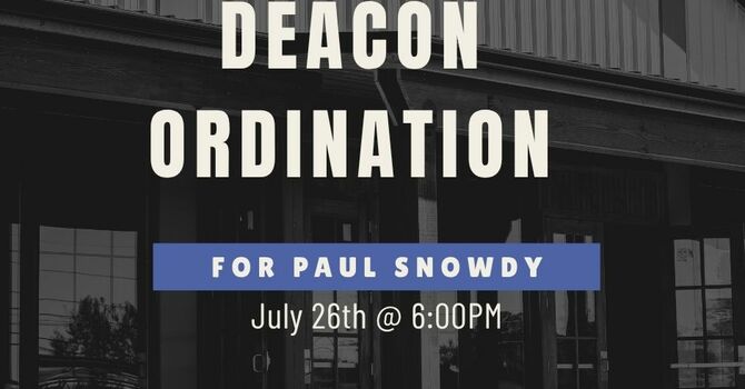Deacon Ordination