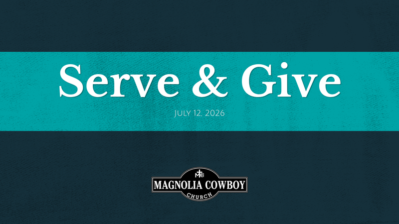 Serve and Give