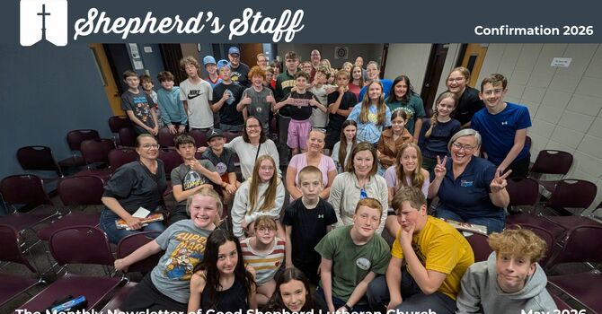 Shepherd's Staff Newsletter May 2026 image