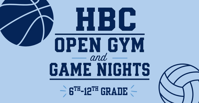 Student Ministry Open Gym