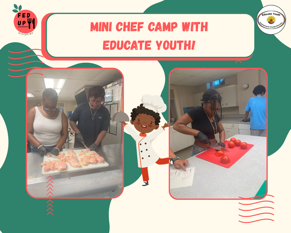 Mini Chef Camp with Educate Youth!