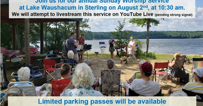 Annual Worship at Lake Waushacum