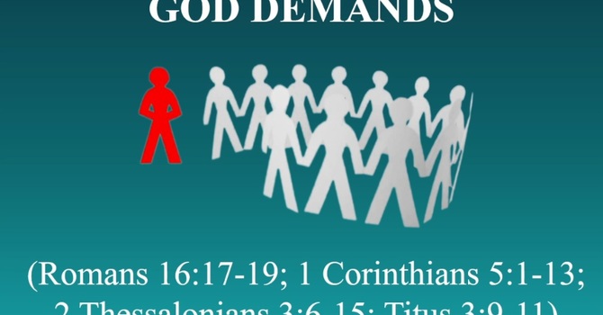 A CHURCH SEPARATION GOD DEMANDS