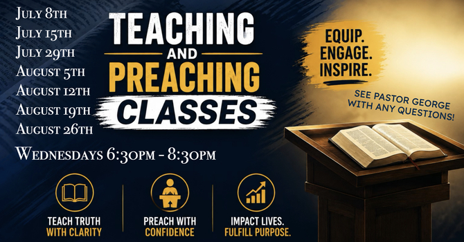 Teaching & Preaching Classes