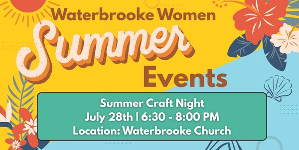 Waterbrooke Women's Craft Night