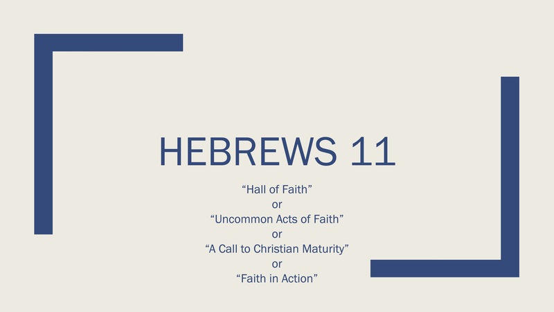 Faith in Action