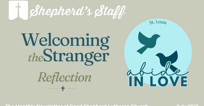 Shepherd's Staff Newsletter July 2026 image