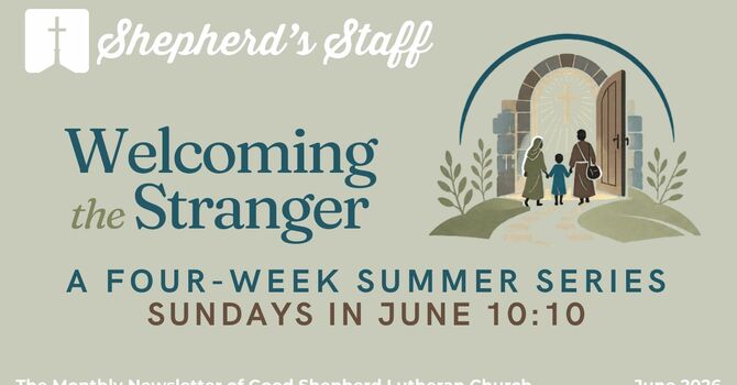Shepherd's Staff Newsletter June 2026 image