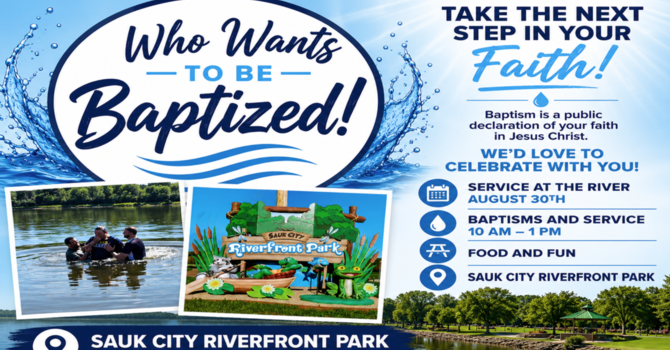 Riverfront Service and Baptism