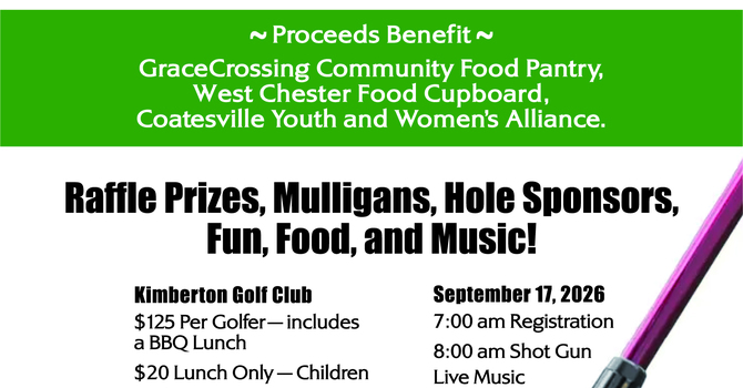 Drive Out Hunger Golf Outing 2026
