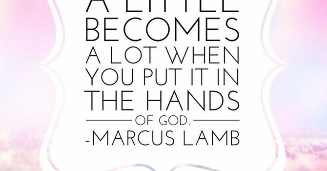 When a Little Becomes a Lot