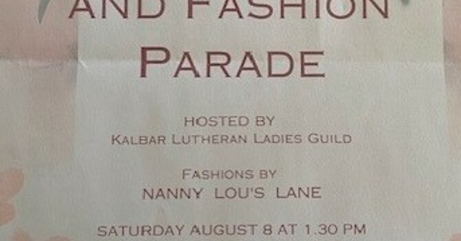 Afternoon Tea & Fashion Parade @ Kalbar