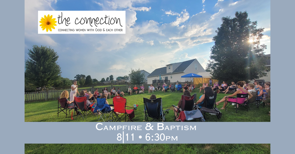 Potluck, Campfire & Baptism
