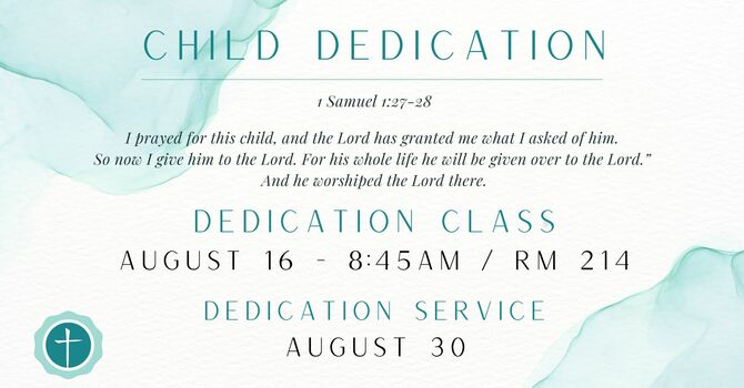 Child Dedication Class