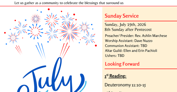 Weekly Newsletter image