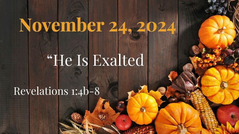 He Is Exalted 