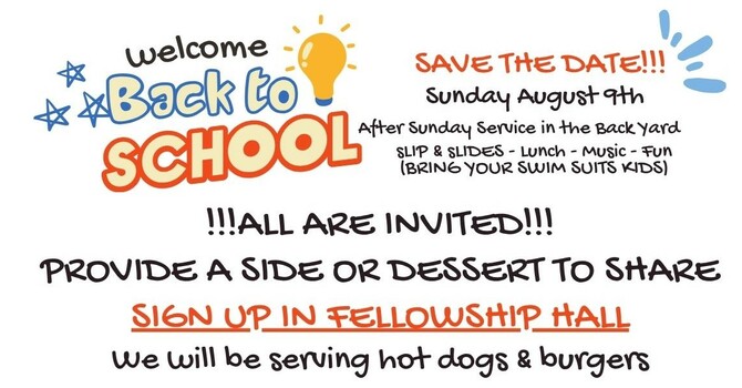 Back to School Bash