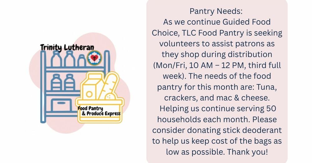TLC Food Pantry 