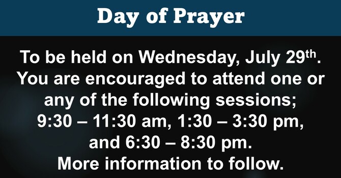 A Day of Prayer