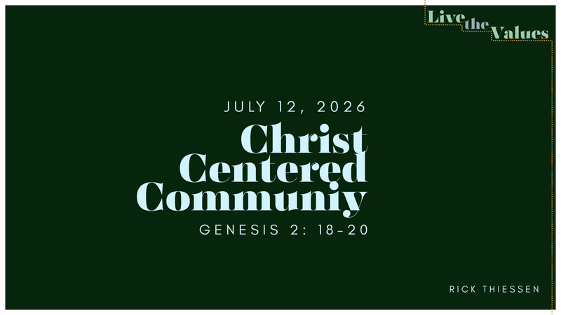 Christ-Centered Community