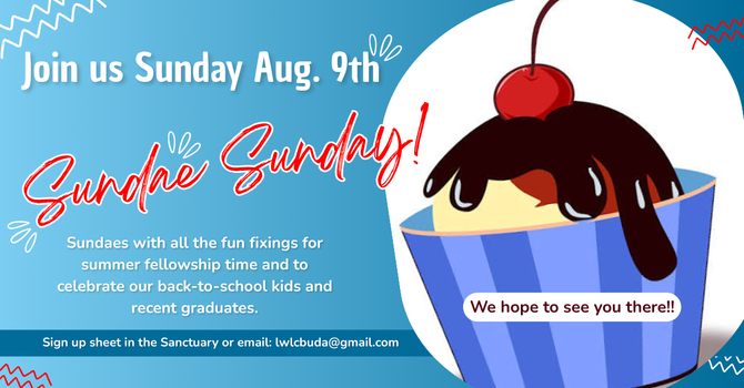 Sundae Sunday