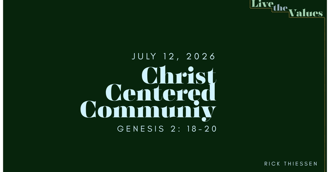 Christ-Centered Community