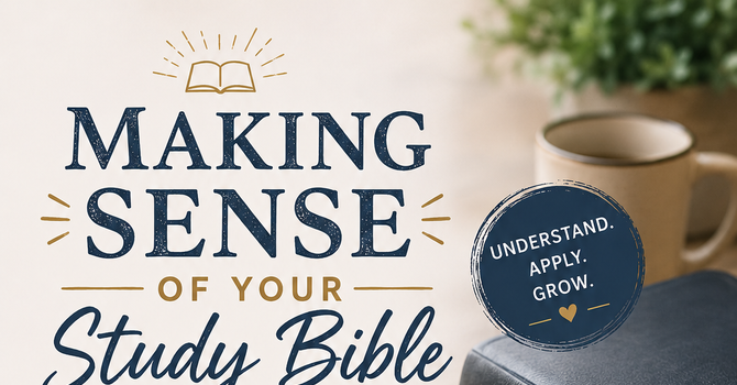 Making Sense of Your Study Bible image