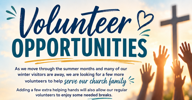 Volunteer Opportunities image