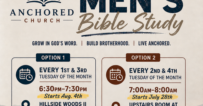 ANCHORED Men's Bible Study
