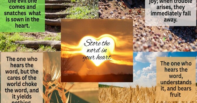 Store the word of the Lord in your Heart
