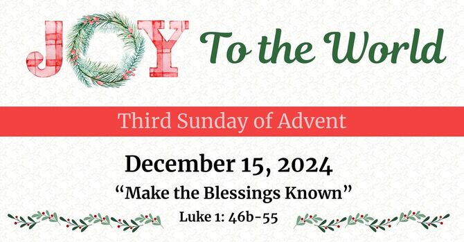 Make The Blessings Known: Unabashed Joy
