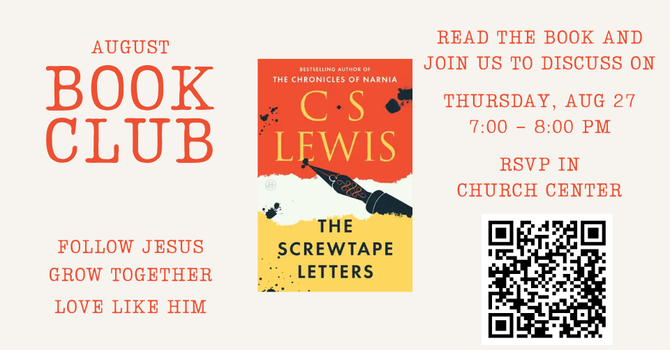 Book Club - The Screwtape Letters by C.S. Lewis