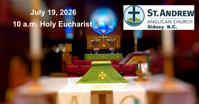 July 19, 2026  10 a.m. Holy Eucharist image