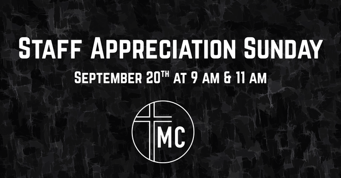 Staff Appreciation Sunday