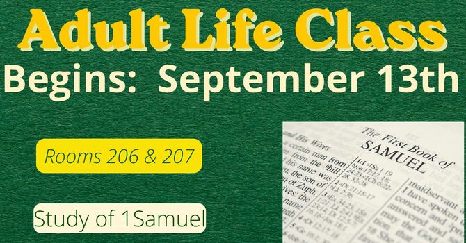 Adult Life Class Begins!