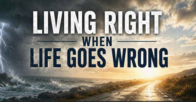 Living Right When Life Goes Wrong