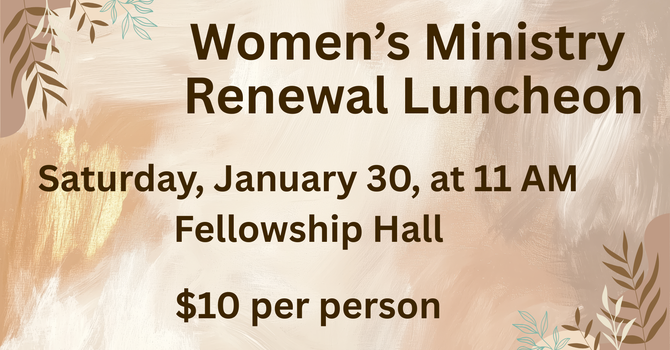 Women's Ministry Renewal 
