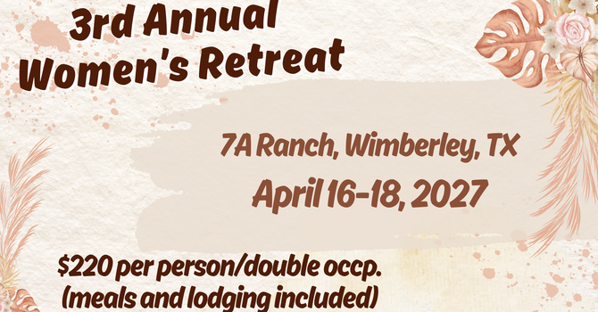 Annual Women's Ministry Retreat
