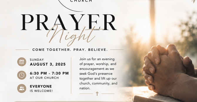 Day of Prayer & Fasting