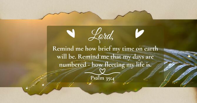 How Will You Live the Remainder of Your Dash?