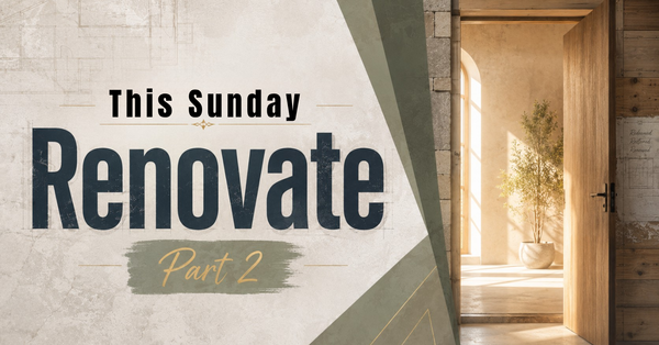 Prepare for Sunday's Service