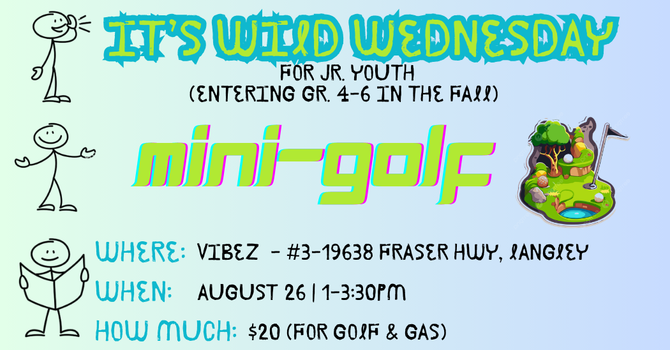 Jr. Youth - Wild Wednesday - Mini-Golf