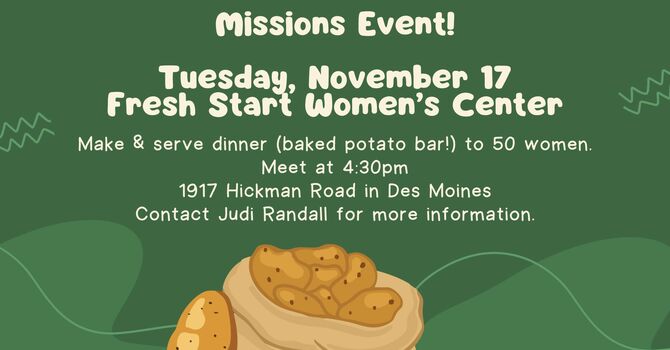 Serve Dinner at Fresh Start