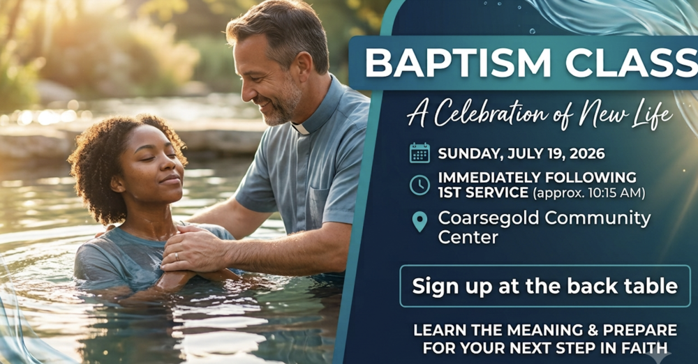 Baptism Class