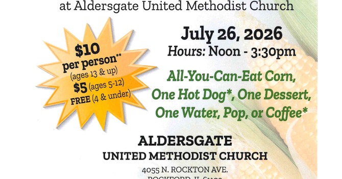 Aldersgate Corn Boil