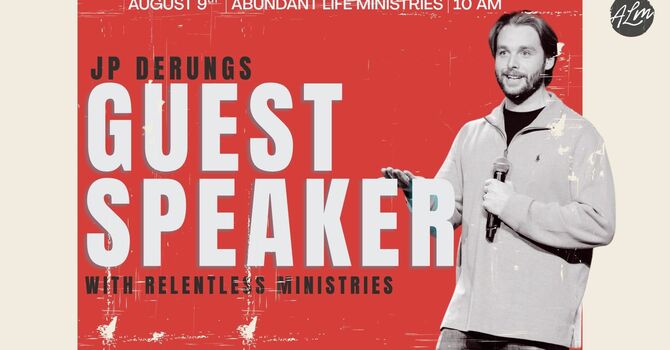 Special Guest Speaker!