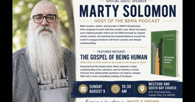 SPECIAL GUEST SPEAKER MARTY SOLOMON