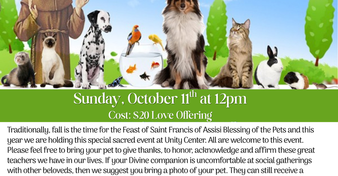 Pet Blessings