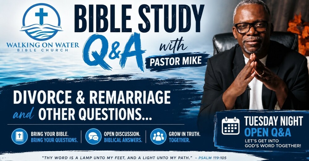 Divorce and Remarriage - Question and Answer Service with Pastor Mike
